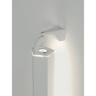 The Pencil Light - Vertical Wall Mount from Zafferano in a close up photograph.