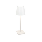 The Poldina Pro L Desk Lamp from Zafferano in white.