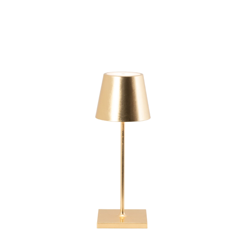 The Poldina Pro Mini from Zafferano in gold leaf.