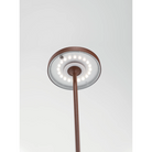 The Poldina Pro Upside Down Table Lamp from Zafferano in a close up photograph of the LED.