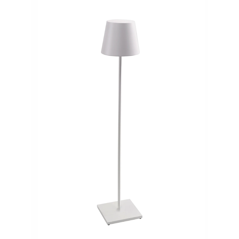 The Poldina Pro XXL Floor Lamp from Zafferano in white.