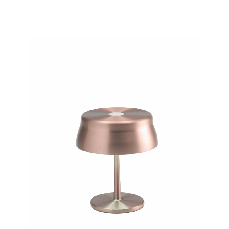 The Sister Light Mini from Zafferano in anodized copper.