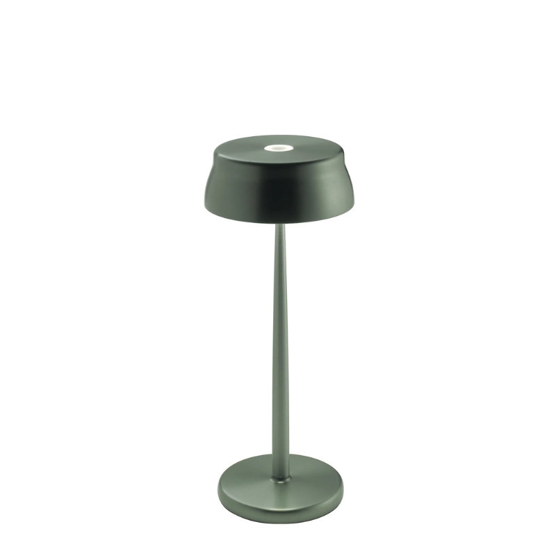 The Sister Light from Zafferano in anodized green.