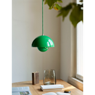 The Flowerpot VP1 Pendant from &Tradition in a dining room.