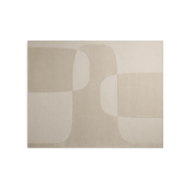 Bob and Weave Rug by Blu Dot in Sand 8' x 10' or 9' x 12' available at Illuminée