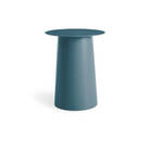 The Circula Tall Side Table from Blu Dot in marine blue.