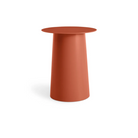 The Circula Tall Side Table from Blu Dot in tomato.