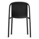 The Decade Chair from Blu Dot in black from the back.