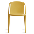 The Decade Chair from Blu Dot in mustard.