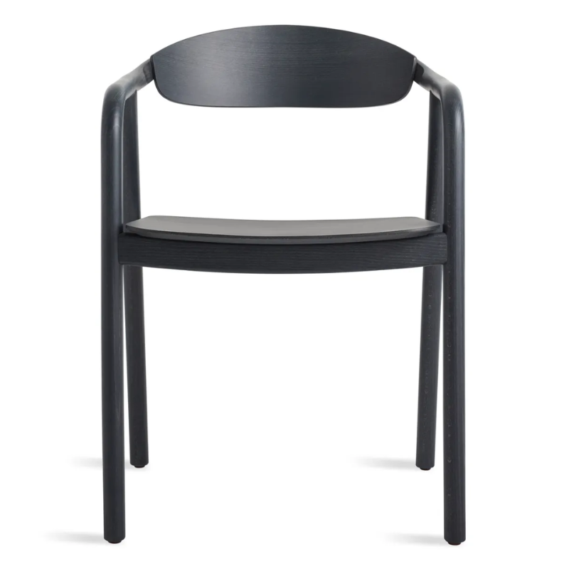 The Dibs Chair from Blu Dot in midnight.