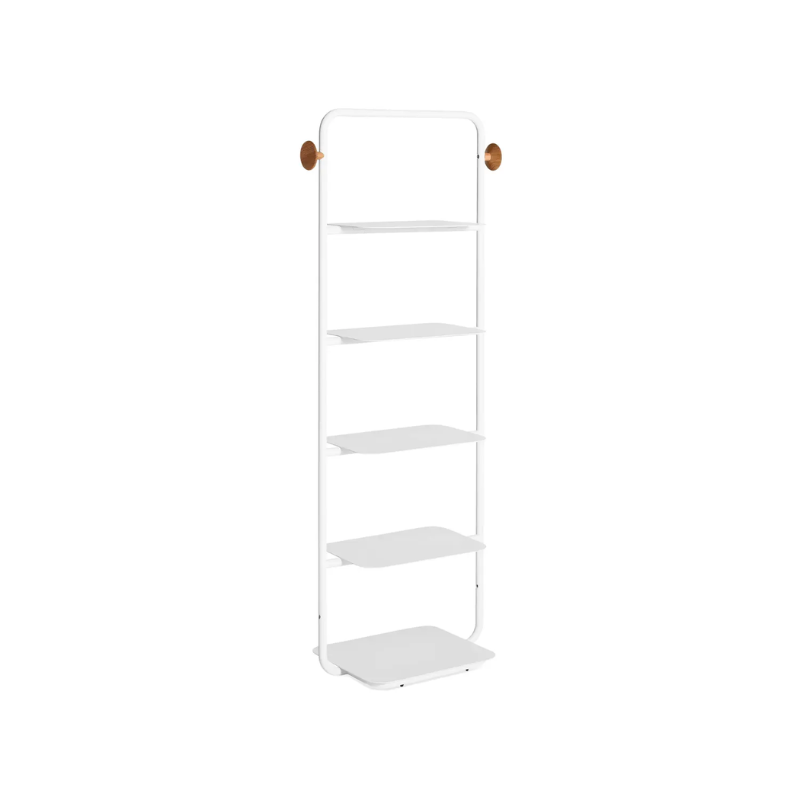 Garden Party Shelving System from Blu Dot in White angle view.