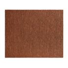 The 8 by 10 foot High Tide Rug from Blu Dot in terracotta.