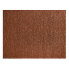 The 9 by 12 foot High Tide Rug from Blu Dot in terracotta.