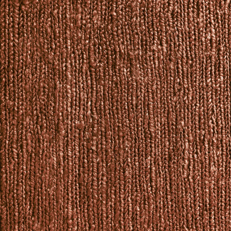 The High Tide Rug from Blu Dot terracotta fabric swatch.