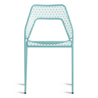 The Hot Mesh Chair from Blu Dot in aqua.