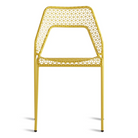 The Hot Mesh Chair from Blu Dot in natural yellow.