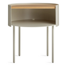 The Li'l Something Side Table from Blu Dot in putty.