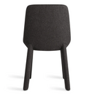 The Neat Chair from Blu Dot in vesper charcoal from the back.