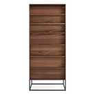 The Rule Chiffonier from Blu Dot in walnut.