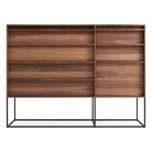 The Rule Large Dresser from Blu Dot in walnut.