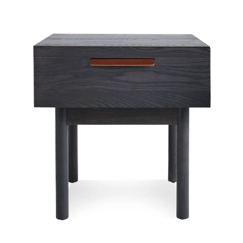 The Shale Nightstand from Blu Dot in smoke (ash).