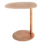 The Swole Small Table from Blu Dot in copper.