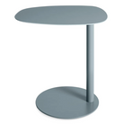 The Swole Small Table from Blu Dot in grey blue.