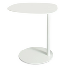 The Swole Small Table from Blu Dot in white.