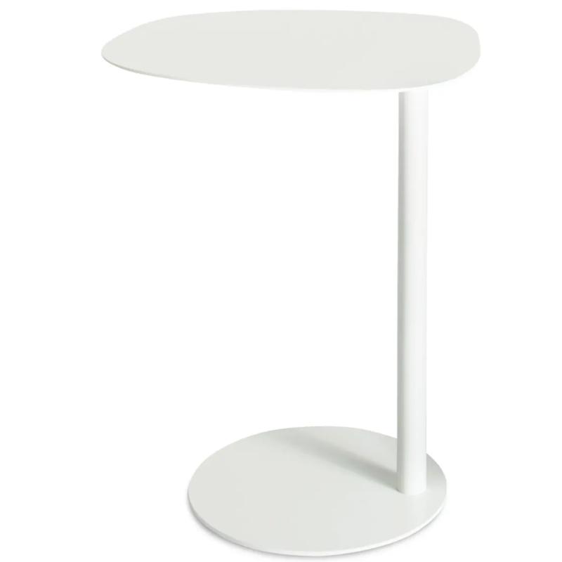 The Swole Tall Table from Blu Dot in white.