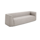 The Thataway 102" Sleeper Sofa from Blu Dot in tait charcoal from a top angle.