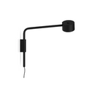 The Verge Adjustable Sconce by Blu Dot in black 