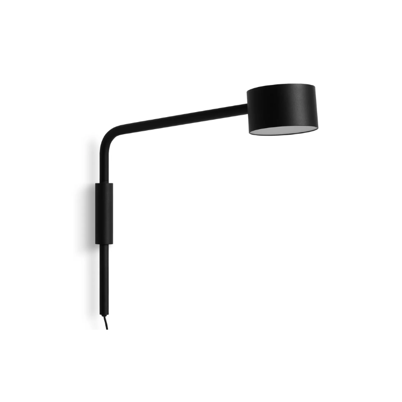 The Verge Adjustable Sconce by Blu Dot in black off