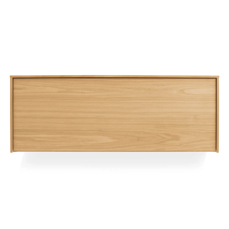 The Wonder Wall 2.0 1 Door Cabinet from Blu Dot in white oak.