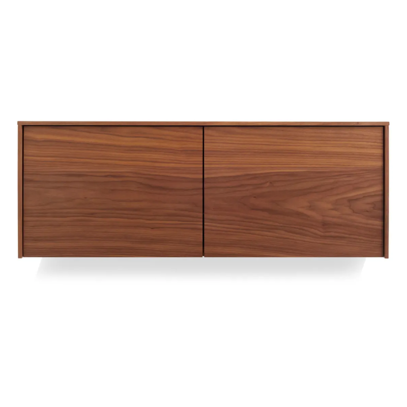 The Wonder Wall 2.0 2 Door Cabinet from Blu Dot in walnut.