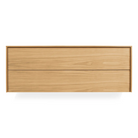 The Wonder Wall 2.0 2 Drawer Cabinet from Blu Dot in white oak.