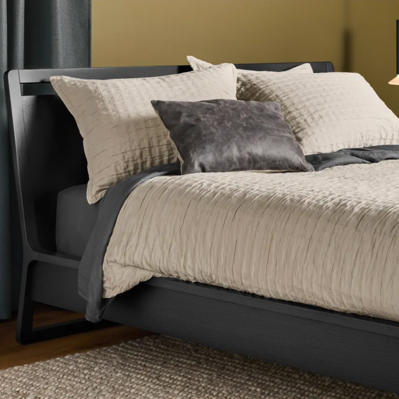 The Woodrow Bed from Blu Dot in a home.