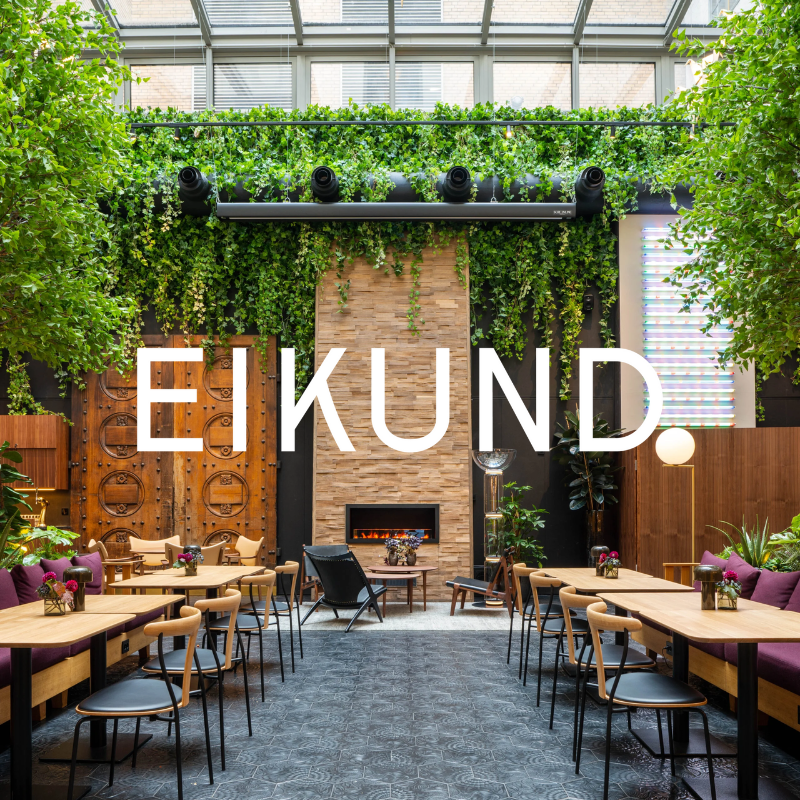 Eikund brand tile on Illuminee brands page.