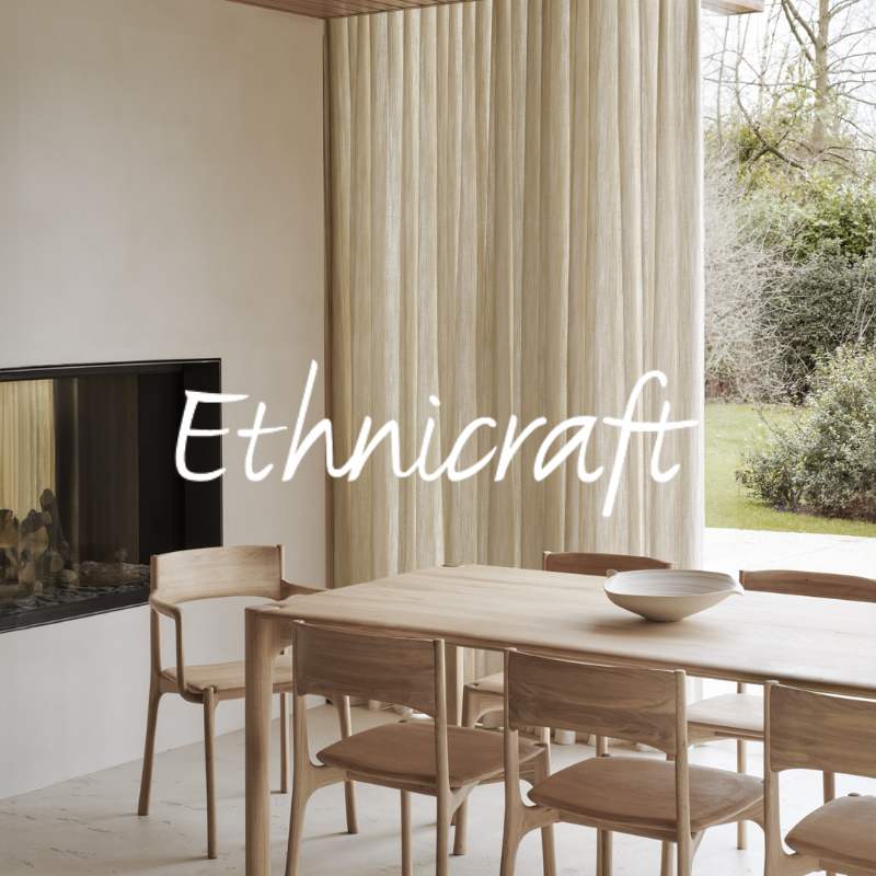 Ethnicraft brand tile on Illuminee brands page.