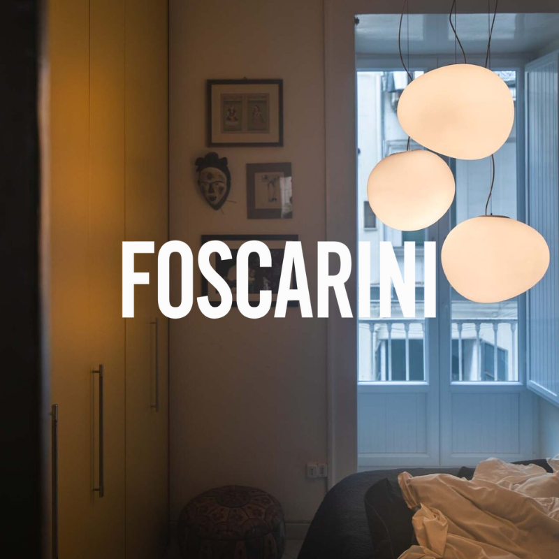 Foscarini brand tile on Illuminee brands page.