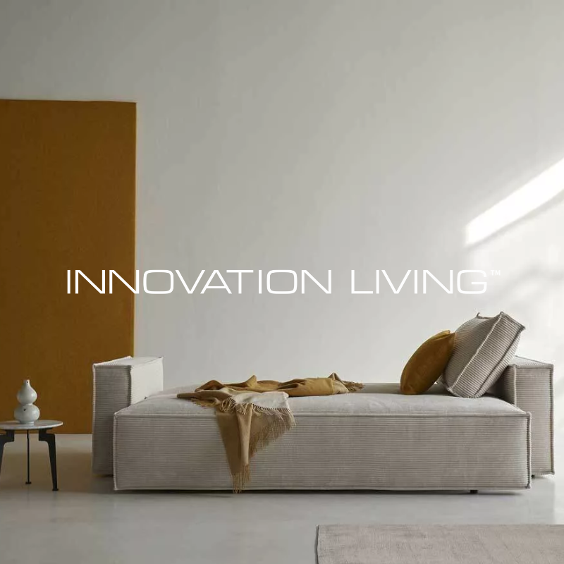 Innovation Living brand tile on Illuminee brands page.