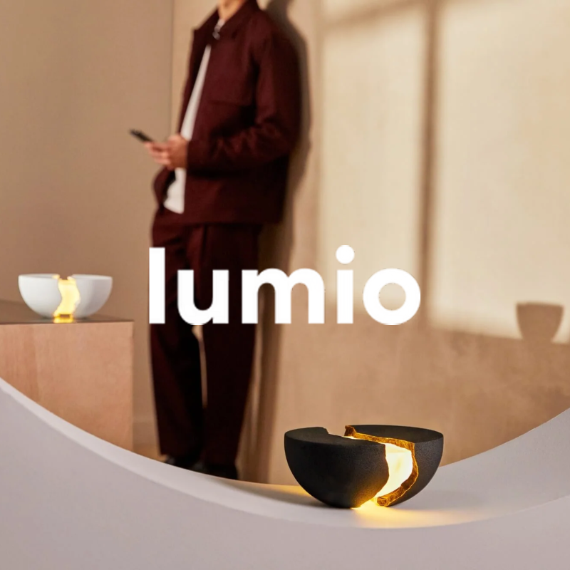 Lumio brand tile on Illuminee brands page.