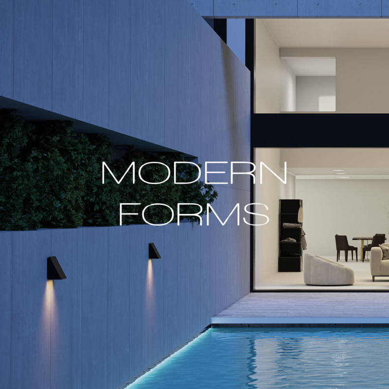 Modern Forms brand tile on Illuminee brands page.