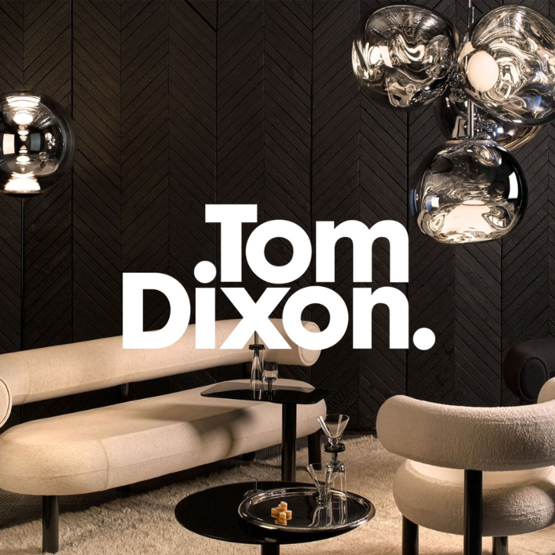 Tom Dixon brand tile on Illuminee brands page.