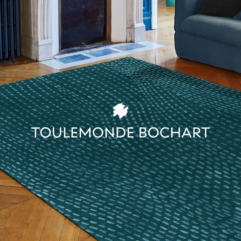 Toulemonde Bochart brand tile on Illuminee brands page.