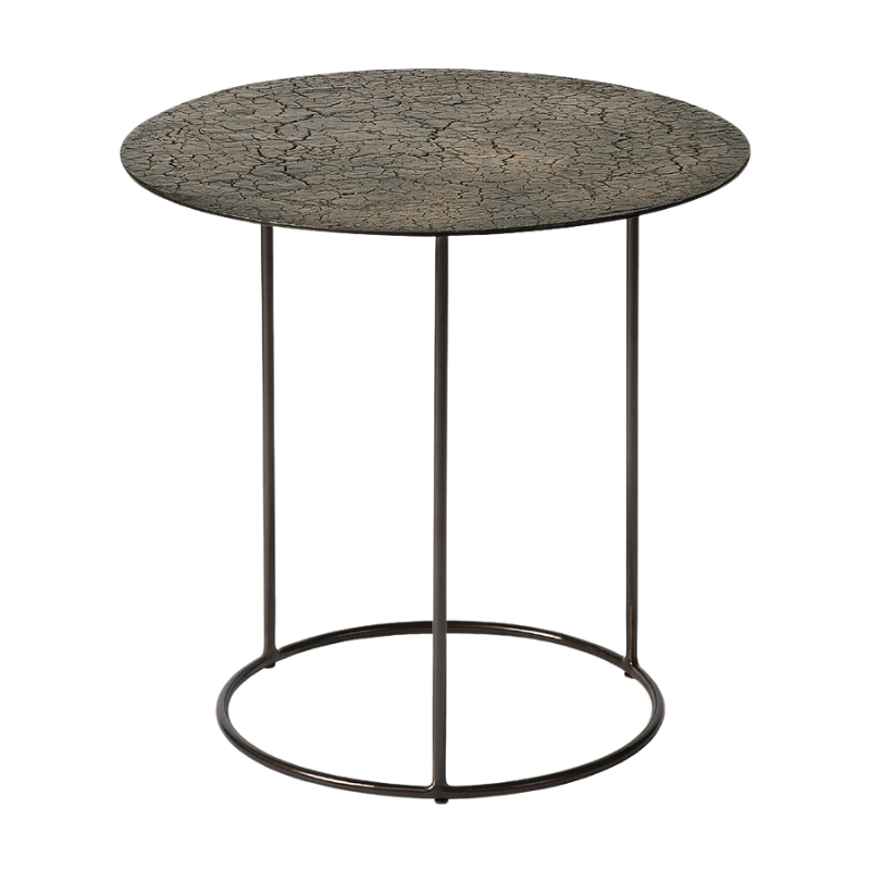 The Celeste Side Table from Ethnicraft low height.