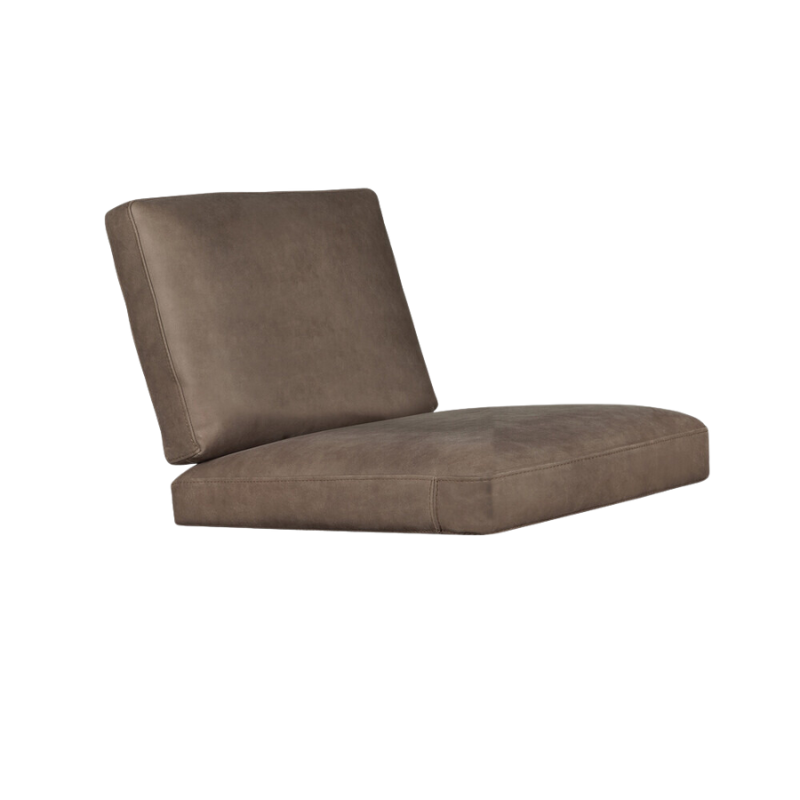 The Jack Lounge Chair Terra Nubuck Leather Cushion Set from Ethnicraft.