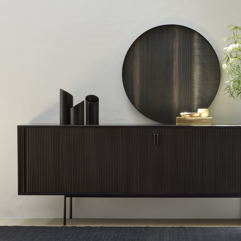 The Roller Max Sideboard from Ethnicraft in a living room.