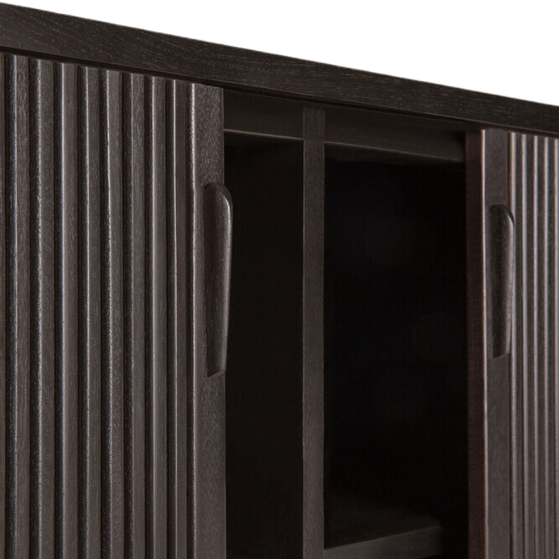 The Roller Max Sideboard from Ethnicraft internal shelving.