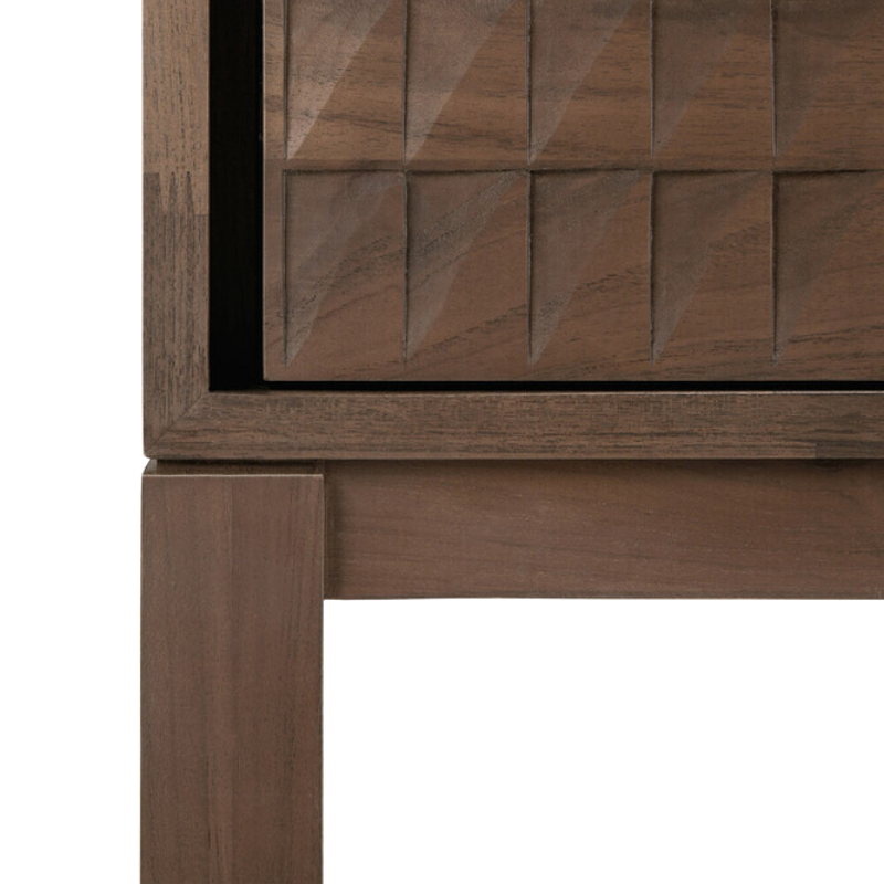 The Sono Sideboard from Ethnicraft focusing on the base.