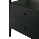 The Spindle Dresser from Ethnicraft in black oak base.